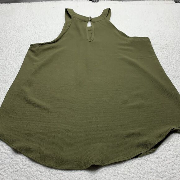 Sweet Wanderer Top Adult Medium Green Halter Thin Straps Back Keyhole Neck - Picture 7 of 12